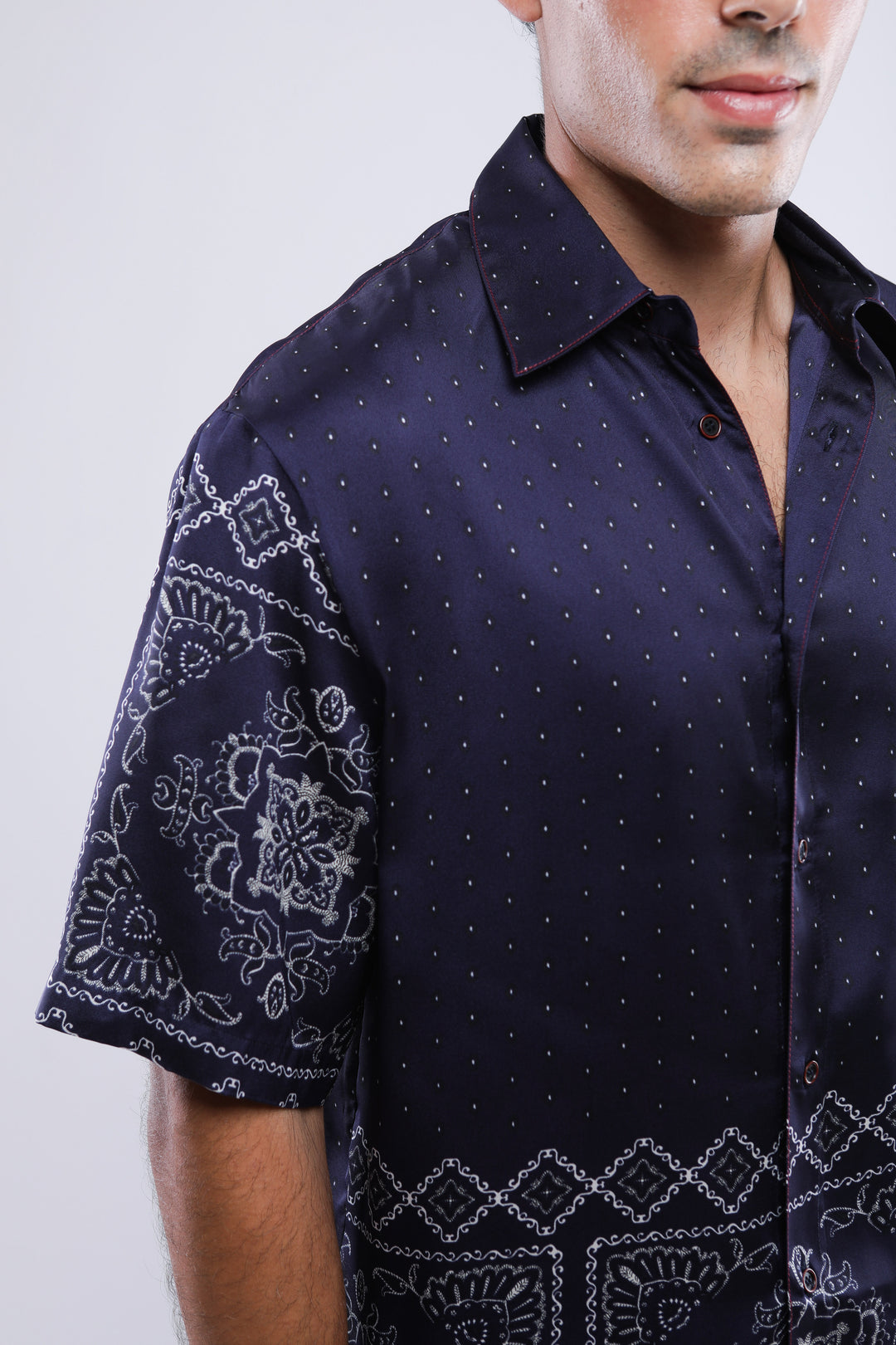 Bandana Shirt - Blue