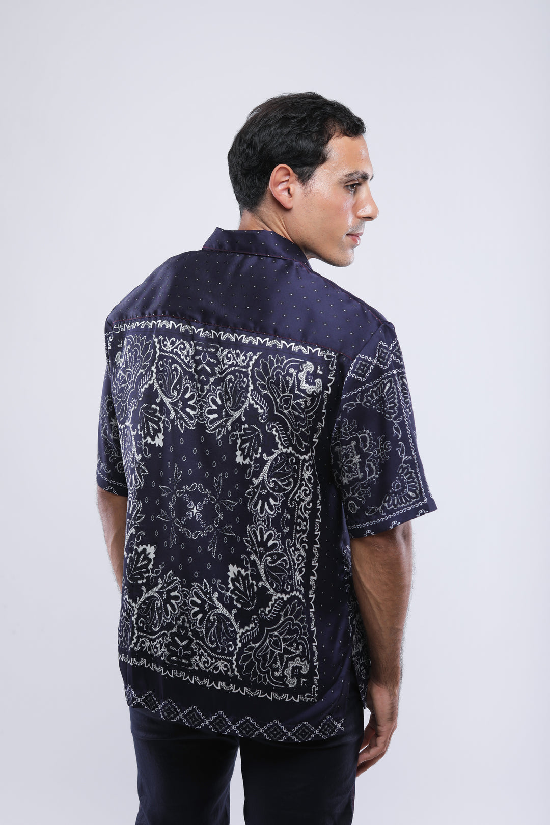 Bandana Shirt - Blue