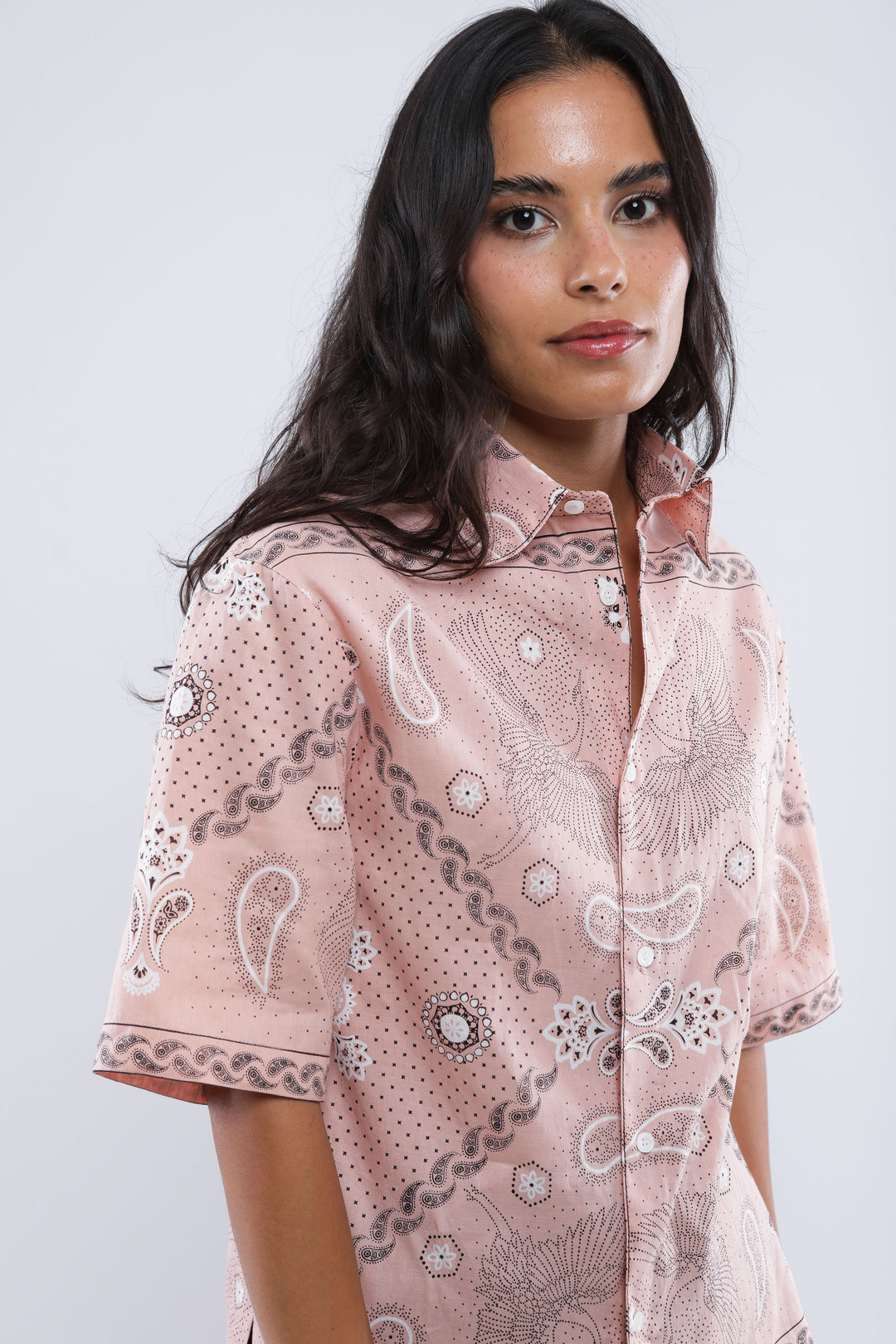 Si Joumi Shirt - Pink