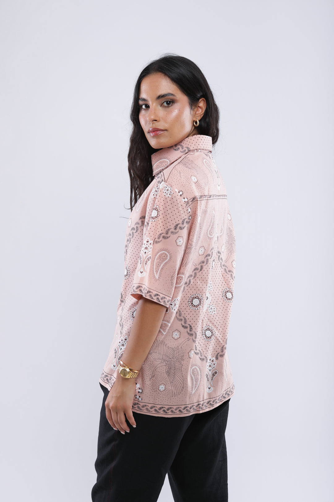 Si Joumi Shirt - Pink