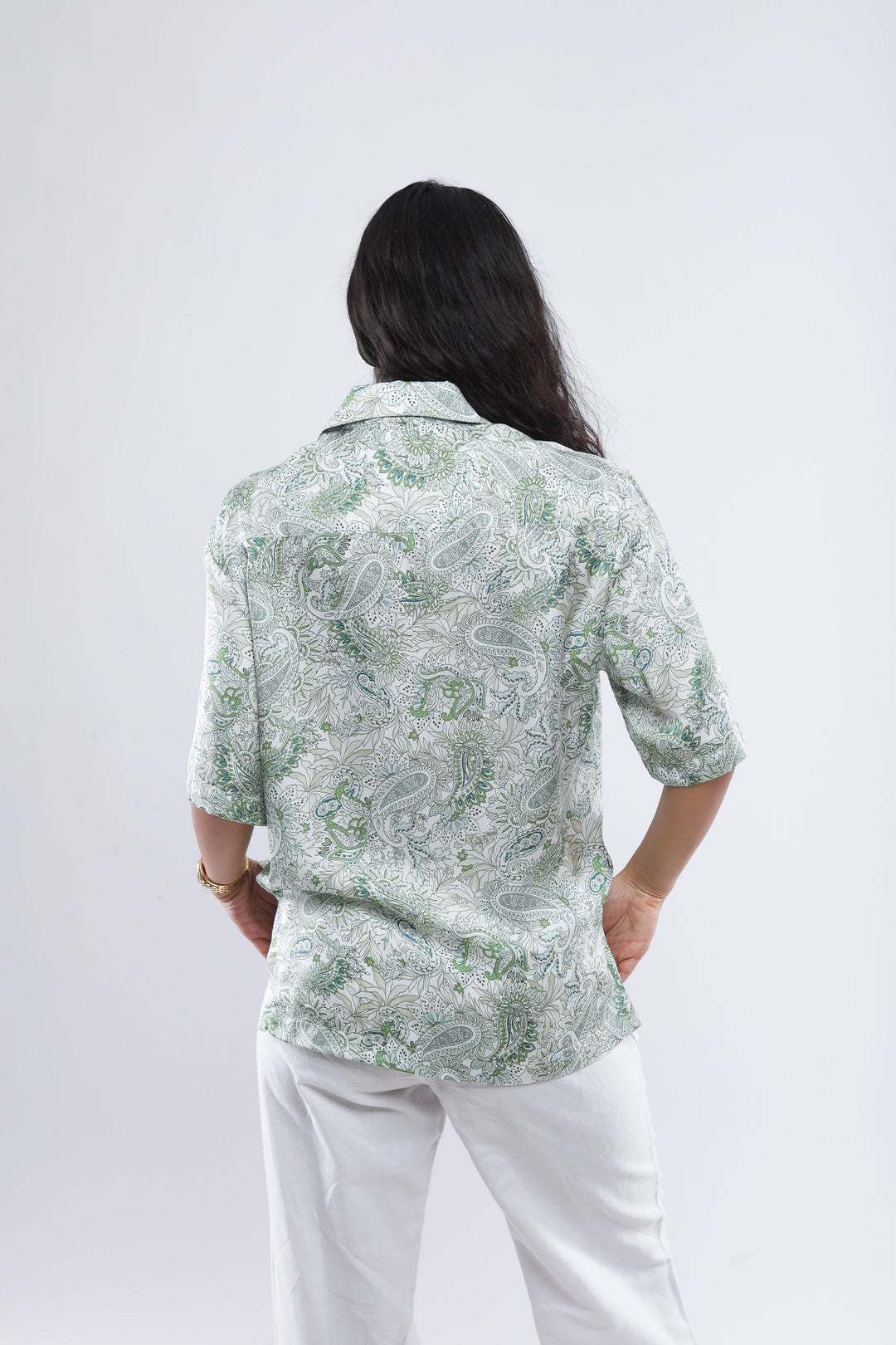 Boteh Shirt - Green