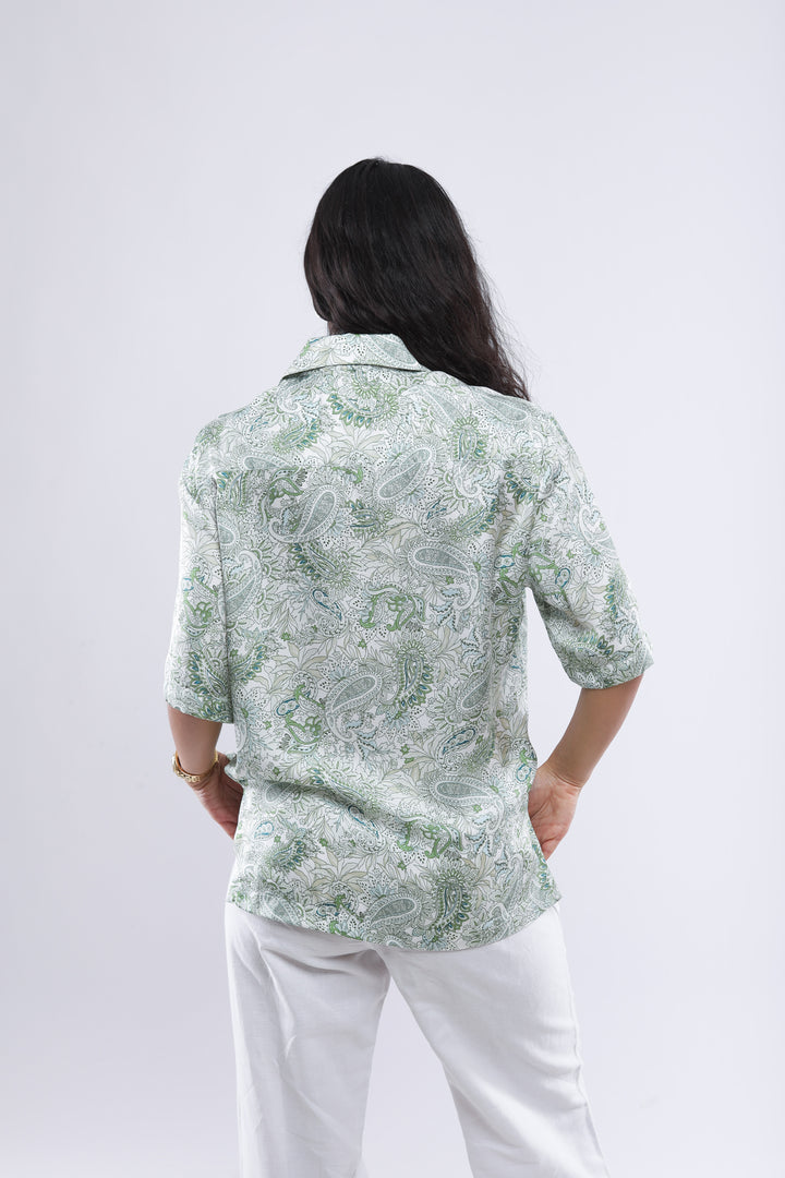 Boteh Shirt - Green