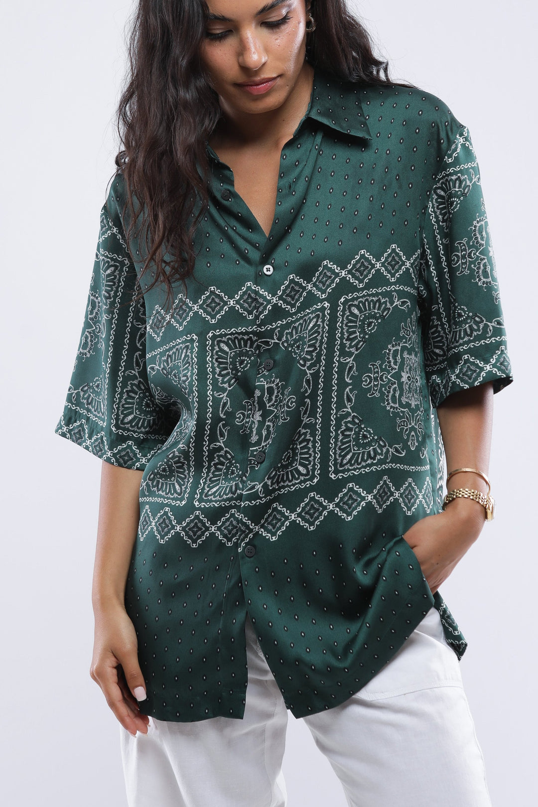 Bandana Shirt - Green